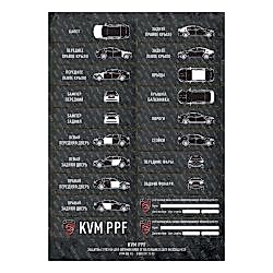 Стикерпак А4 KVM PPF
